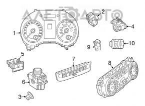Light control Mercedes GLA 15-20 without fog lights