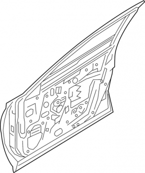 Bare front right door Infiniti QX50 19-25
