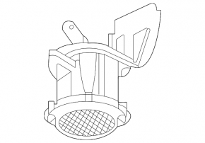 Ford Escape MK4 2020 Hybrid Plug-In Rear Warning Light