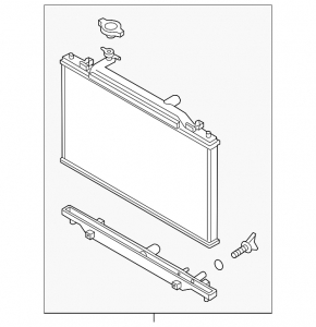 Radiator cooling water Mazda CX-5 13-16 2.0, 2.5