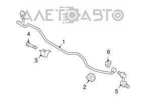 Front stabilizer bar Subaru Outback 10-12 3.6