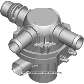 Chevrolet Volt 16-C engine cooling system valve