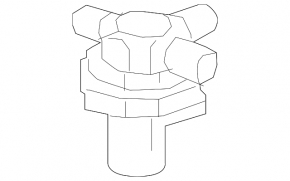 Chevrolet Volt 16-C engine cooling system valve