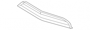 Radiator grill grill Cadillac CTS 16-19 under radar cruise