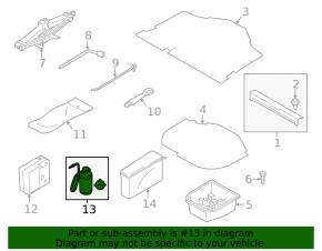 Mitsubishi Outlander 18-22 Compressor Adhesive