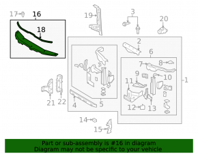 Toyota Land Cruiser 16-21 TV top bar