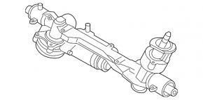 Volkswagen Golf 15-21 Electric Power Steering Rack