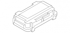 Cover of the fuse box under the hood BMW 335i e92 12-13