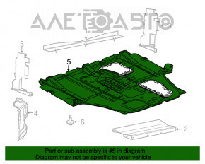 Engine protection Chrysler 200 15-17 2.4