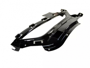 Left bumper grille for Chrysler 200 15-17 with flat fog lights, gloss black