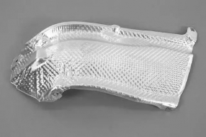 Heat shield for rear bumper right Jeep Grand Cherokee WK2 11-22