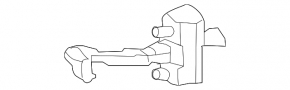 Rear left door limiter Lexus GX460 17-23