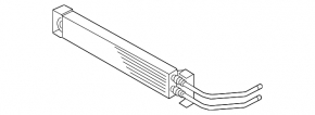 Power steering radiator VW Touareg 11-17 3.6 SIGNEDA