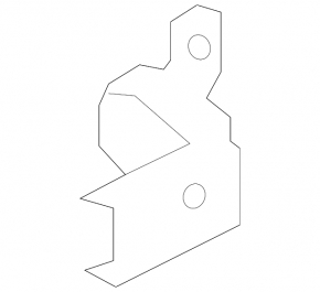 Door hinge upper front right Infiniti Q50 14-20