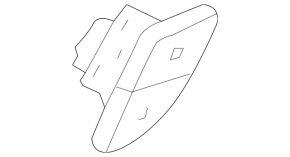 Door lock button rear left Audi A3 8V 15-20