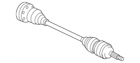 Rear left half shaft drive Porsche Cayenne 958 11-17