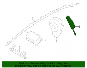 Airbag front right seat Subaru Impreza 17-23 GK