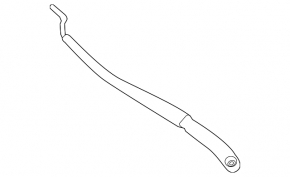 Right wiper arm for Hyundai Santa FE Sport 13-18