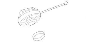 Fuel filler cap Mercedes GLC 16-22