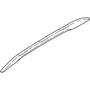 Railing longitudinal right Ford Ecosport 18-22 gray, worn