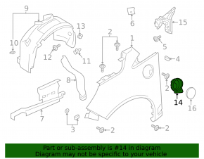 Ford C-max MK2 13-18 Energy Charging Port Housing
