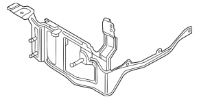 Cruise radar bracket Ford Fusion mk5 17-20