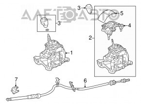 Mazda 6 13-17 Sport Shifter Pad