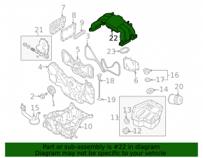 Subaru B9 Tribeca intake manifold