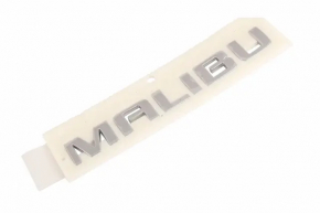 Emblem inscription MALIBU trunk lid Chevrolet Malibu 16-23