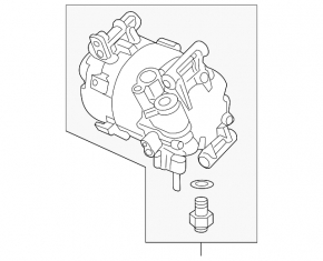 Honda Civic X FC 16-21 2.0 Air Conditioning Compressor