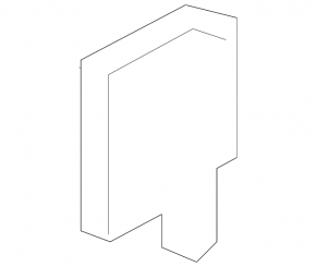 Bracket for interior hood opening handle Audi Q7 16-23