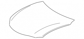 Lexus RC 15-25 bare hood