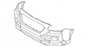 Subaru Outback Wilderness 2020-2025 front bumper