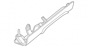 Right side sill light bracket for BMW X3 G01 18-24 M Sport