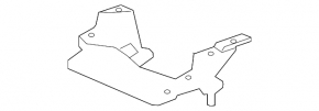 Radiator grill bracket grill Honda Accord 16-17 hybrid