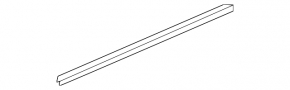 Acura TLX 15 Front Left Door Seal - Lower