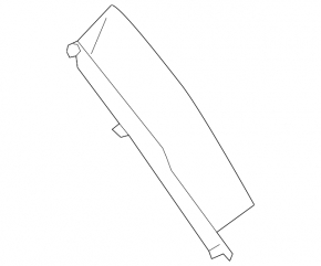 Rear right outer wing light trim Toyota Camry v70 18-18 Japan built
