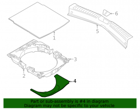 Mazda CX-50 23-25 trunk liner