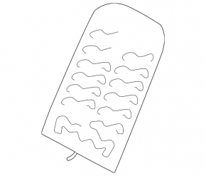 Heated driver's backrest Volkswagen ID.4 23-25