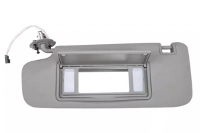 Left visor Chevrolet Volt 16 - gray, without hook