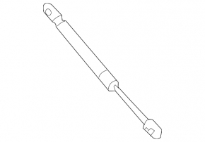 Right tailgate shock absorber for Audi Q7 4L 10-15