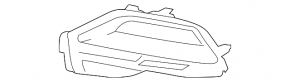 Right front bumper grille trim for BMW X5 G05 19-25 2019-23. Without M model, with M package