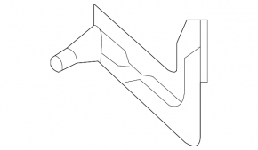 Mudguard front right Nissan Pathfinder 13-20