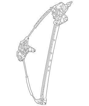 Front right window lift mechanism for Lexus LX 22-26