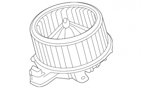 Heater fan motor Lexus CT200h 14-17