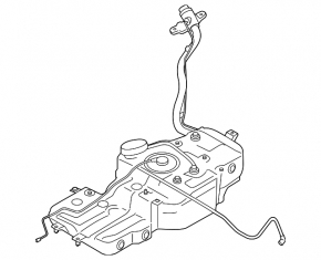 Fuel tank for Audi Q5 8R 09-17