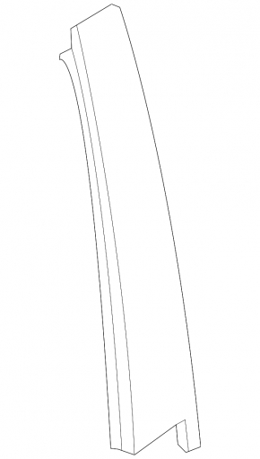 Door trim side rear left Porsche Cayenne 958 11-17