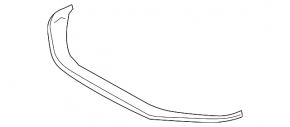 Front lip for the Porsche Panamera 17-21