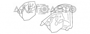 Left side mirror assembly for Mercedes W211 pre-restored