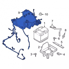 Negative terminal Ford Mustang Mach-E 21-23 with sensor